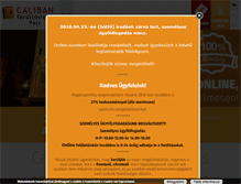 Tablet Screenshot of forditoirodapecs.hu